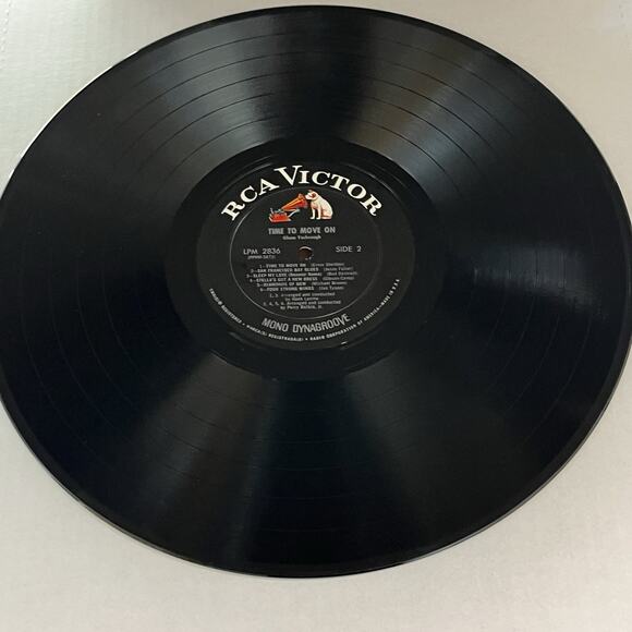 Glenn Yarbrough Time To Move On Vinyl LP 1964 RCA Victor LPM 2836 Mono - Picture 7 of 10